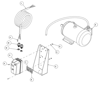 Section 18 Diagram and Parts List for MK-5005T 160636 MK Diamond Concrete Saw